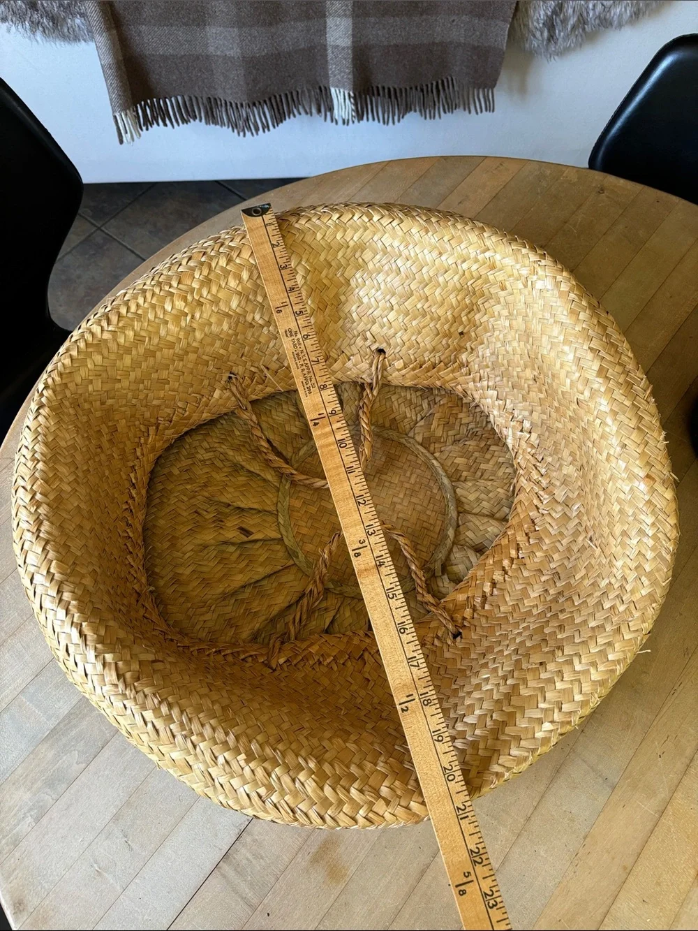 Huge Vintage Market Basket